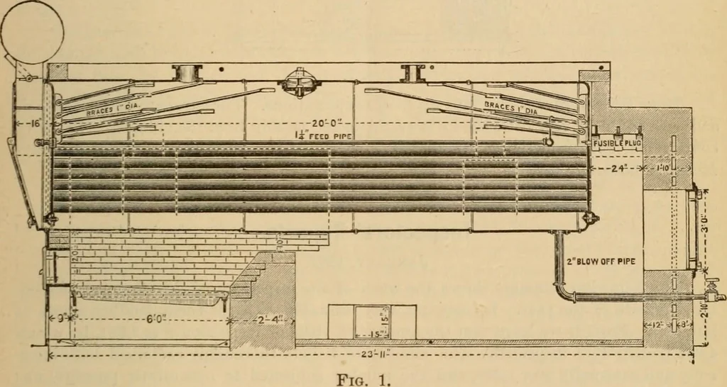 An illustration from The Locomotive, 1867, leaf 40