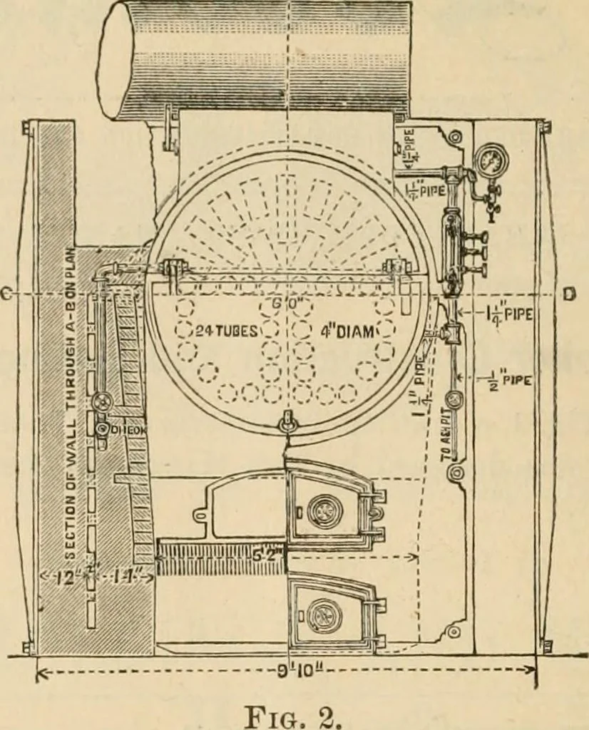 An illustration from The Locomotive, 1867, leaf 41