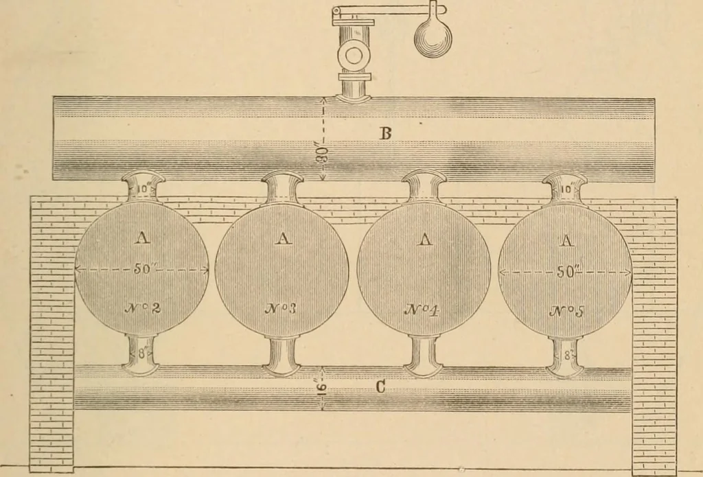 An illustration from The Locomotive, 1867, leaf 8