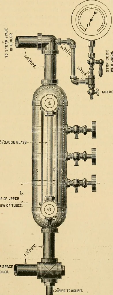 An illustration from The Locomotive, 1867, leaf 196