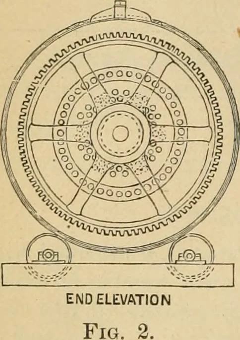 An illustration from The Locomotive, 1867, leaf 69