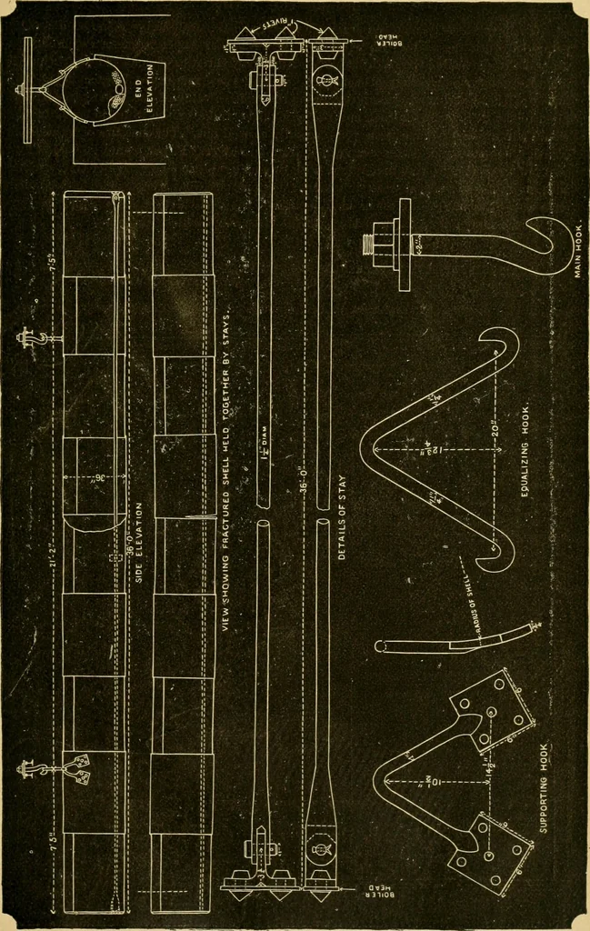 An illustration from The Locomotive, 1867, leaf 92