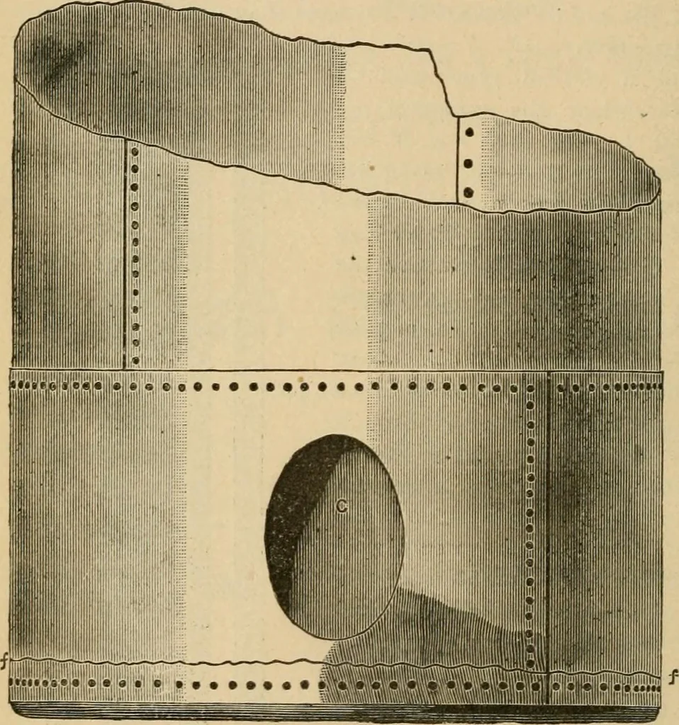An illustration from The Locomotive, 1867, leaf 41