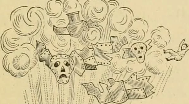 An illustration from The Locomotive, 1867, leaf 128