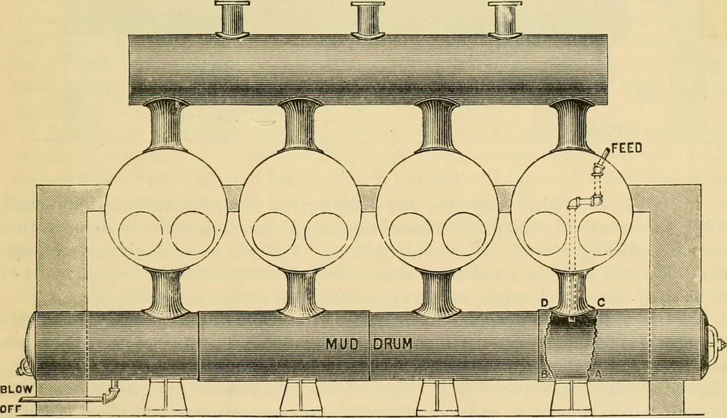 An illustration from The Locomotive, 1867, leaf 182