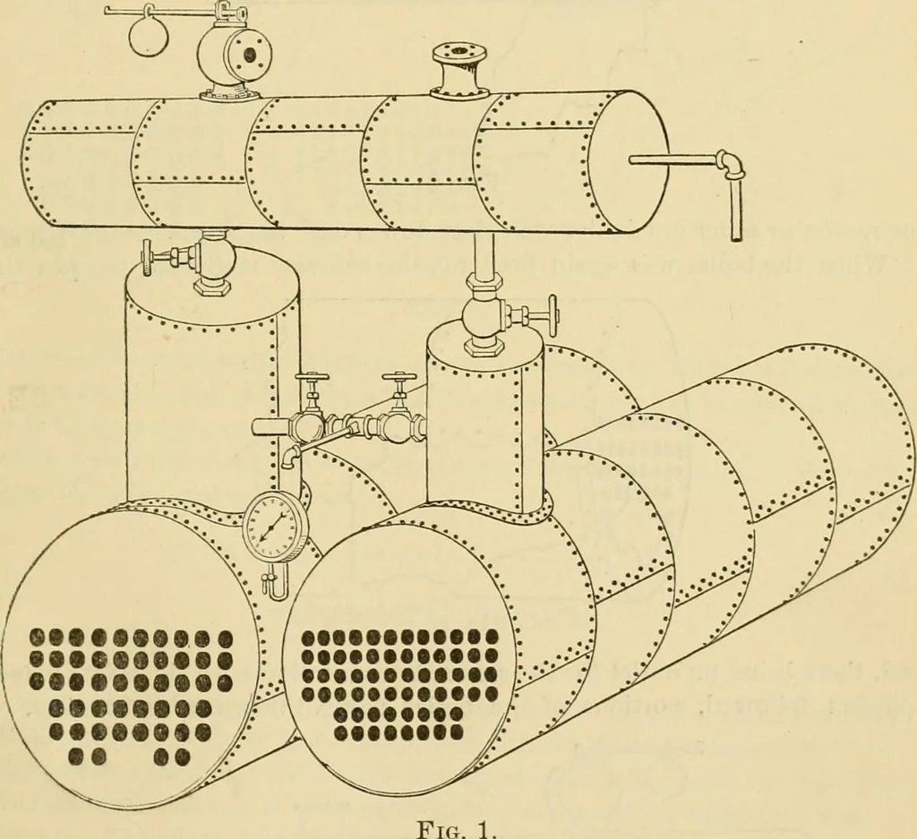An illustration from The Locomotive, 1867, leaf 122