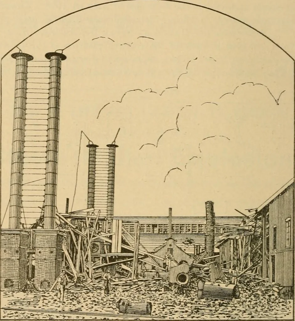 An illustration from The Locomotive, 1867, leaf 171