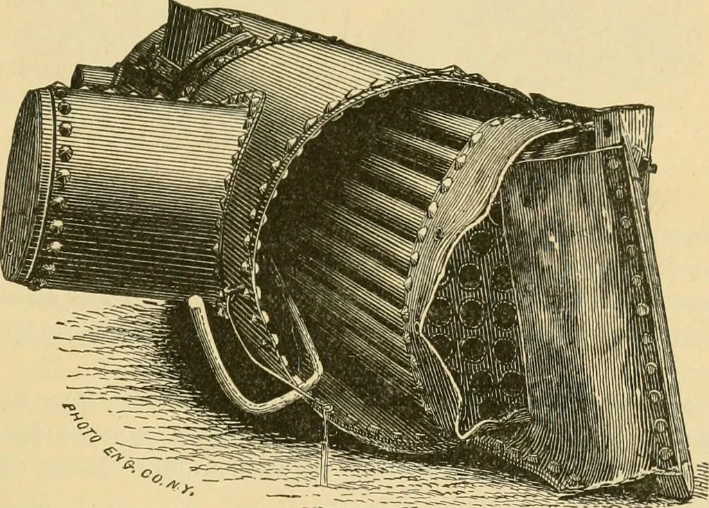 An illustration from The Locomotive, 1867, leaf 186