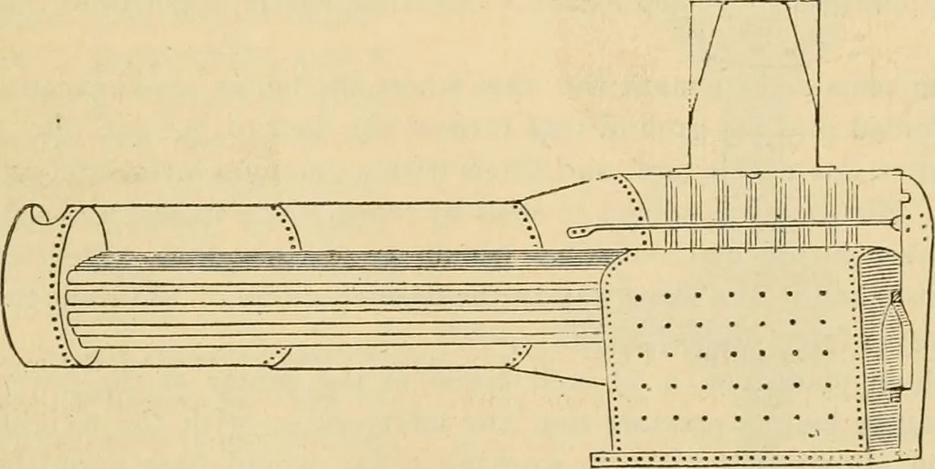 An illustration from The Locomotive, 1867, leaf 76