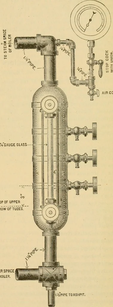 An illustration from The Locomotive, 1867, leaf 78