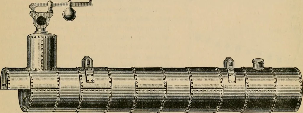 An illustration from The Locomotive, 1867, leaf 40