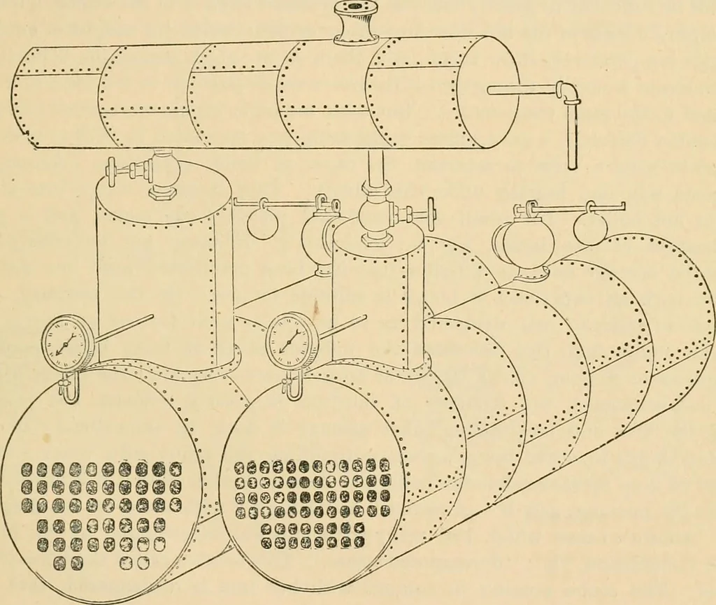 An illustration from The Locomotive, 1867, leaf 140