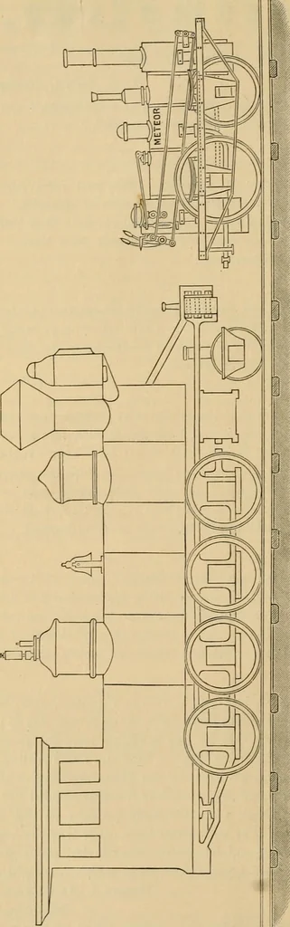 An illustration from The Locomotive, 1867, leaf 19