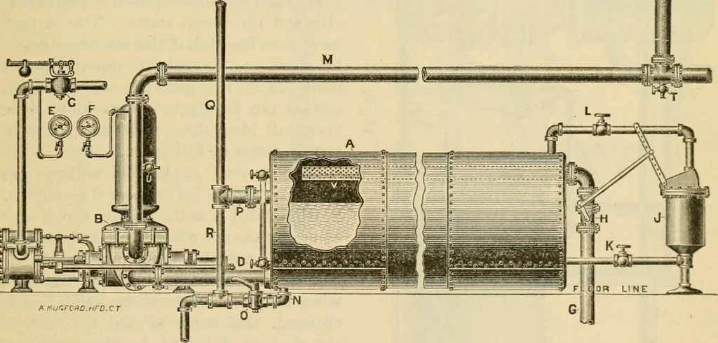 An illustration from The Locomotive, 1867, leaf 134