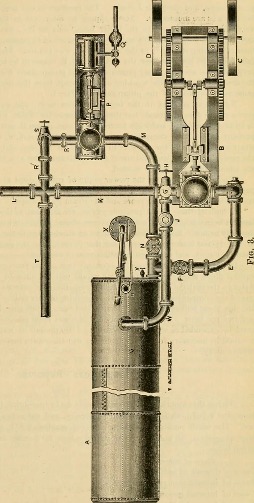 An illustration from The Locomotive, 1867, leaf 136
