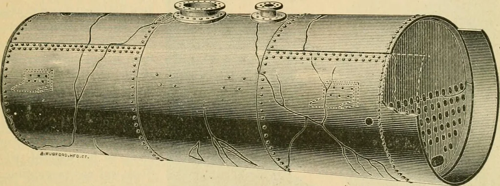 An illustration from The Locomotive, 1867, leaf 40