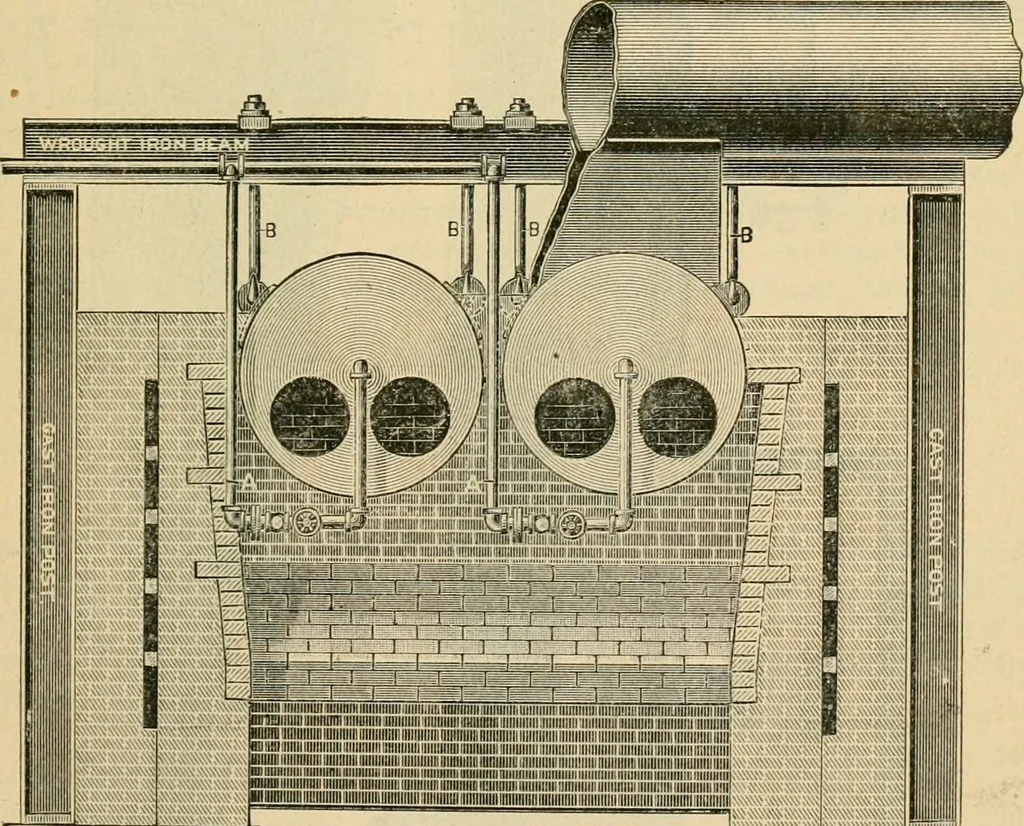 An illustration from The Locomotive, 1867, leaf 54