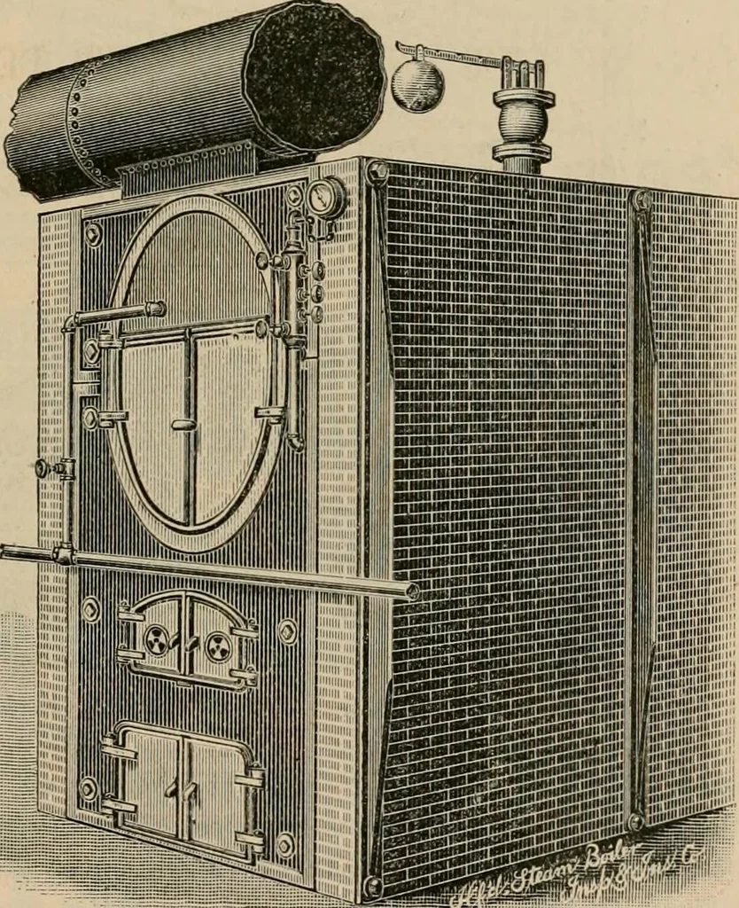 An illustration from The Locomotive, 1867, leaf 136