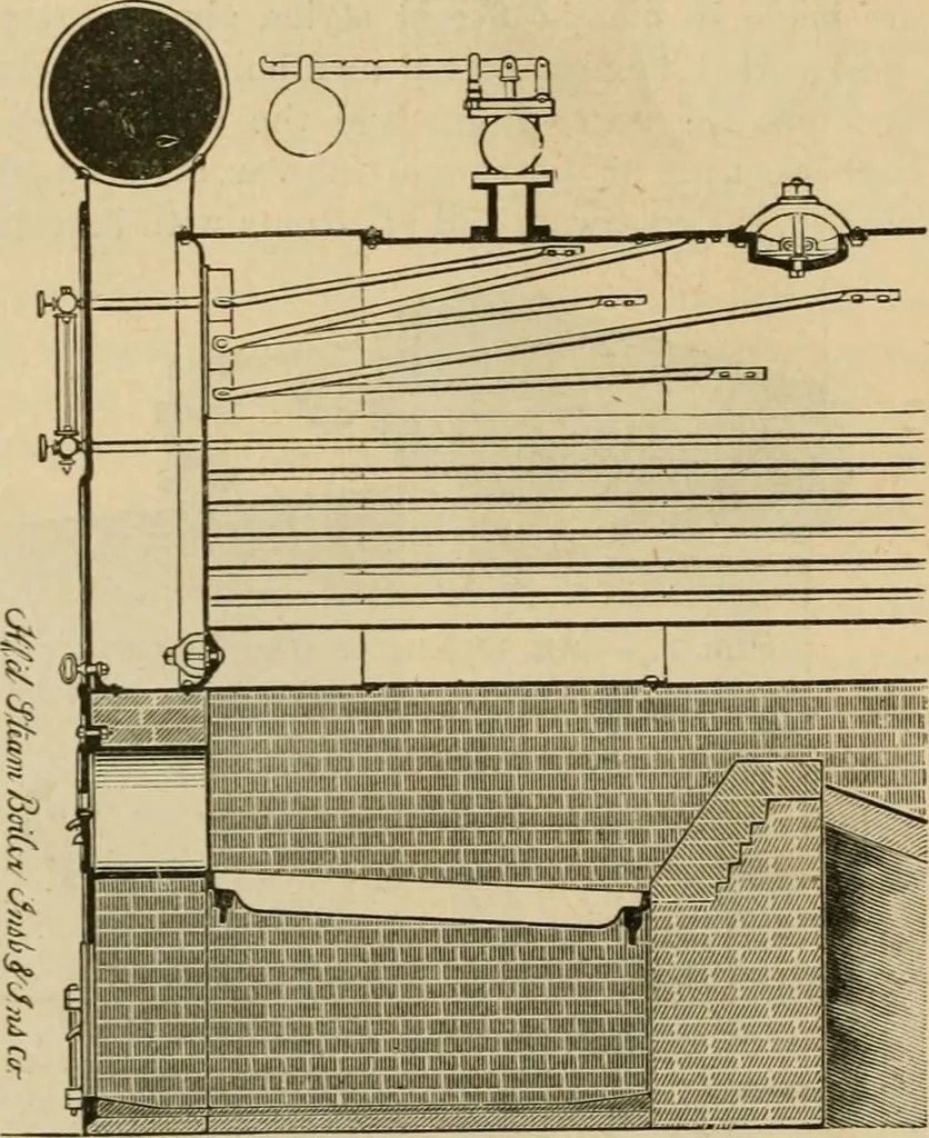 An illustration from The Locomotive, 1867, leaf 137