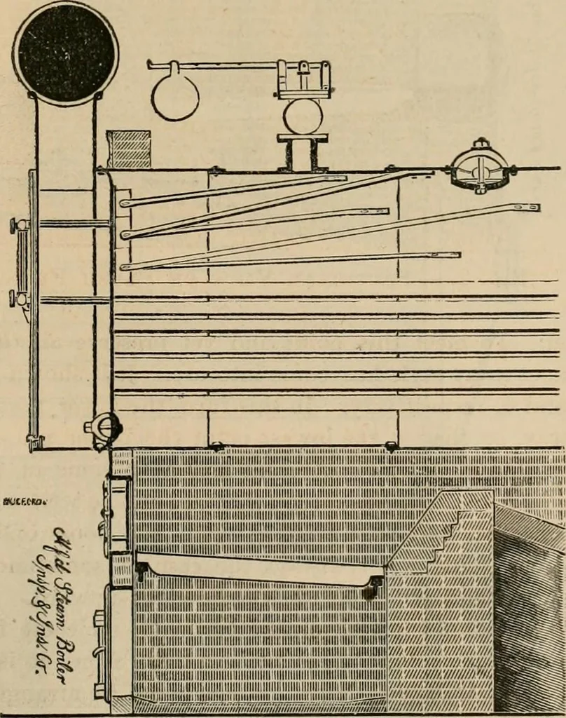 An illustration from The Locomotive, 1867, leaf 138