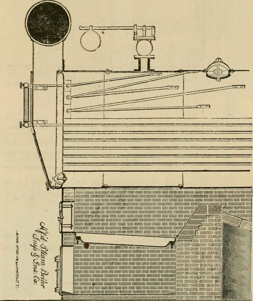An illustration from The Locomotive, 1867, leaf 139
