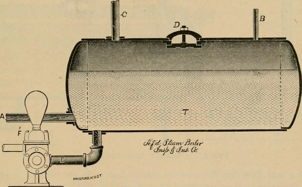 An illustration from The Locomotive, 1867, leaf 8