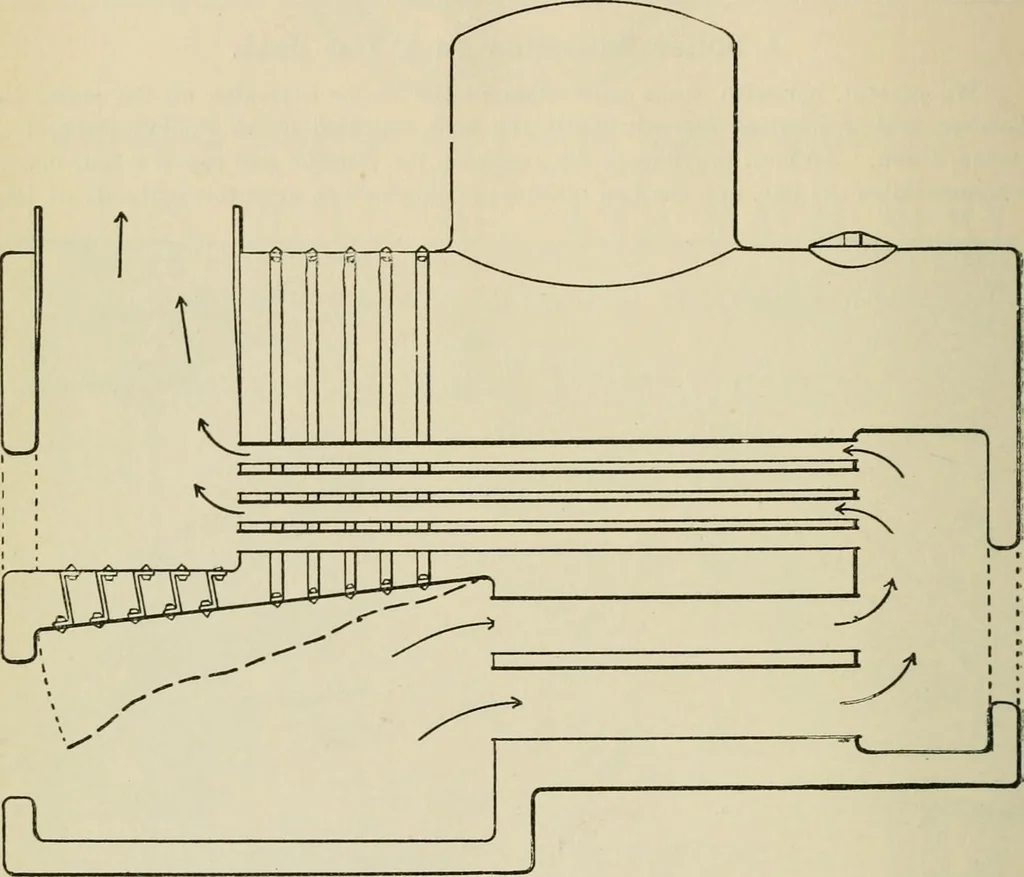 An illustration from The Locomotive, 1867, leaf 105