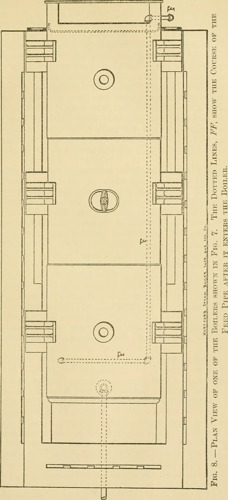 An illustration from The Locomotive, 1867, leaf 44