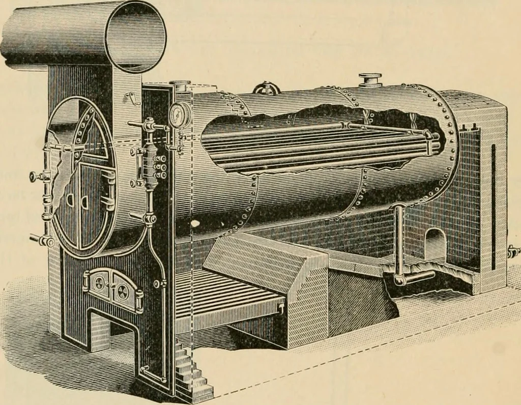 An illustration from The Locomotive, 1867, leaf 171