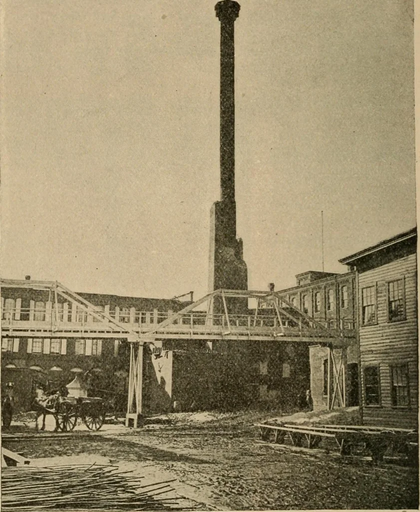An illustration from The Locomotive, 1867, leaf 57