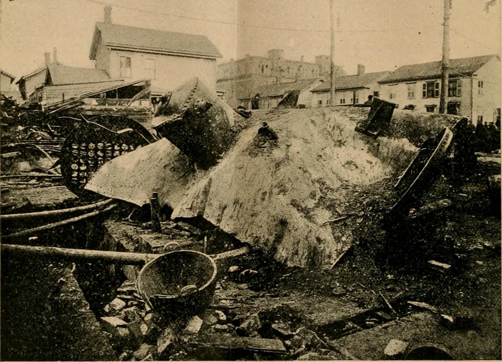 An illustration from The Locomotive, 1867, leaf 123