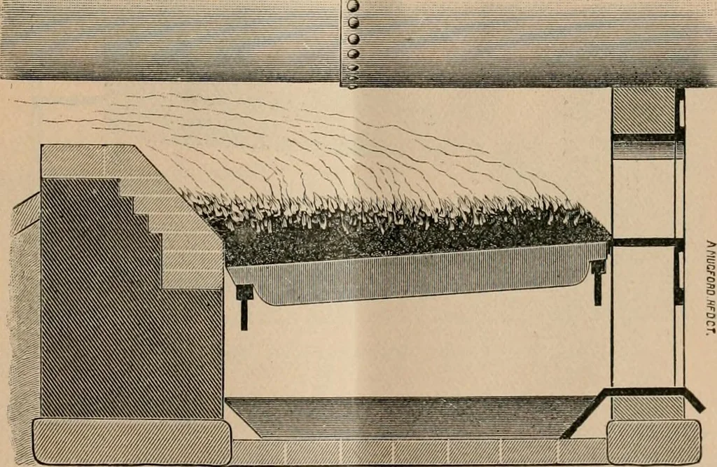 An illustration from The Locomotive, 1867, leaf 154
