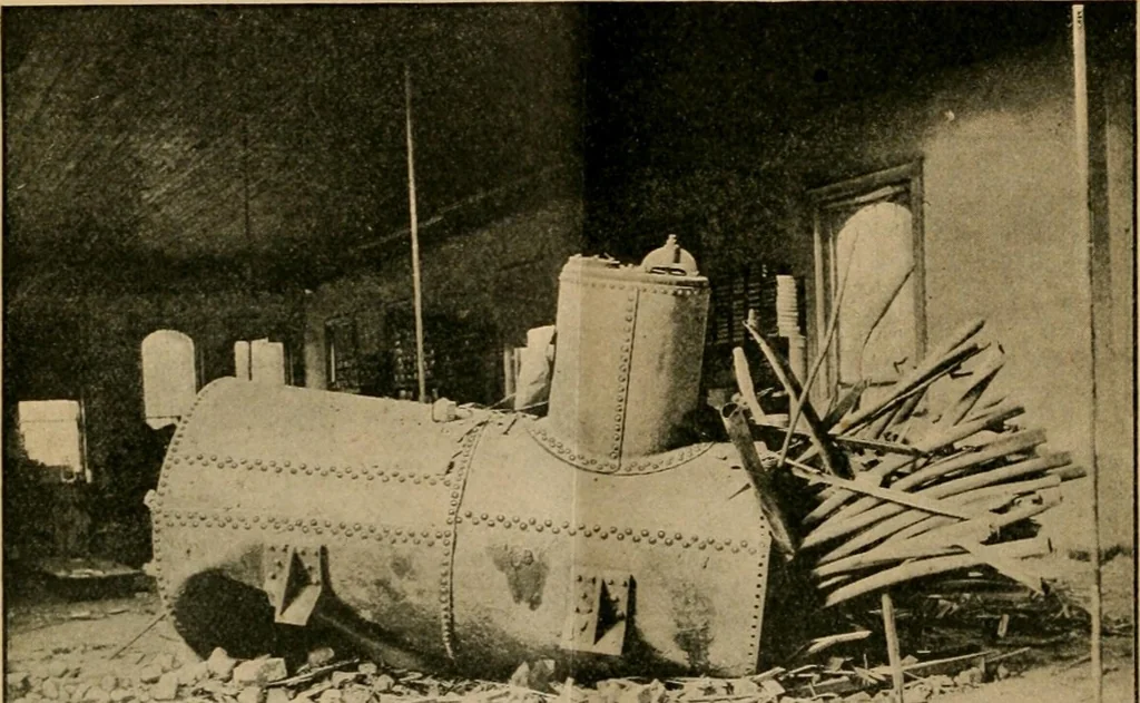 An illustration from The Locomotive, 1867, leaf 139