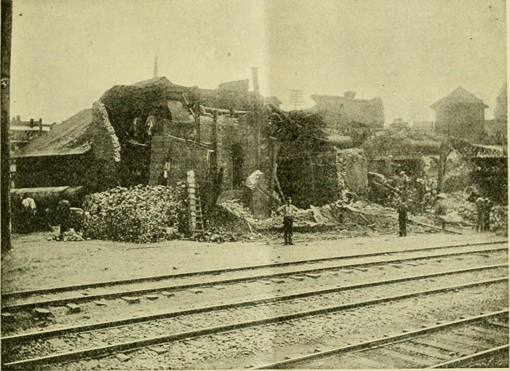 An illustration from The Locomotive, 1867, leaf 206