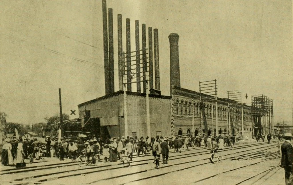 An illustration from The Locomotive, 1867, leaf 202