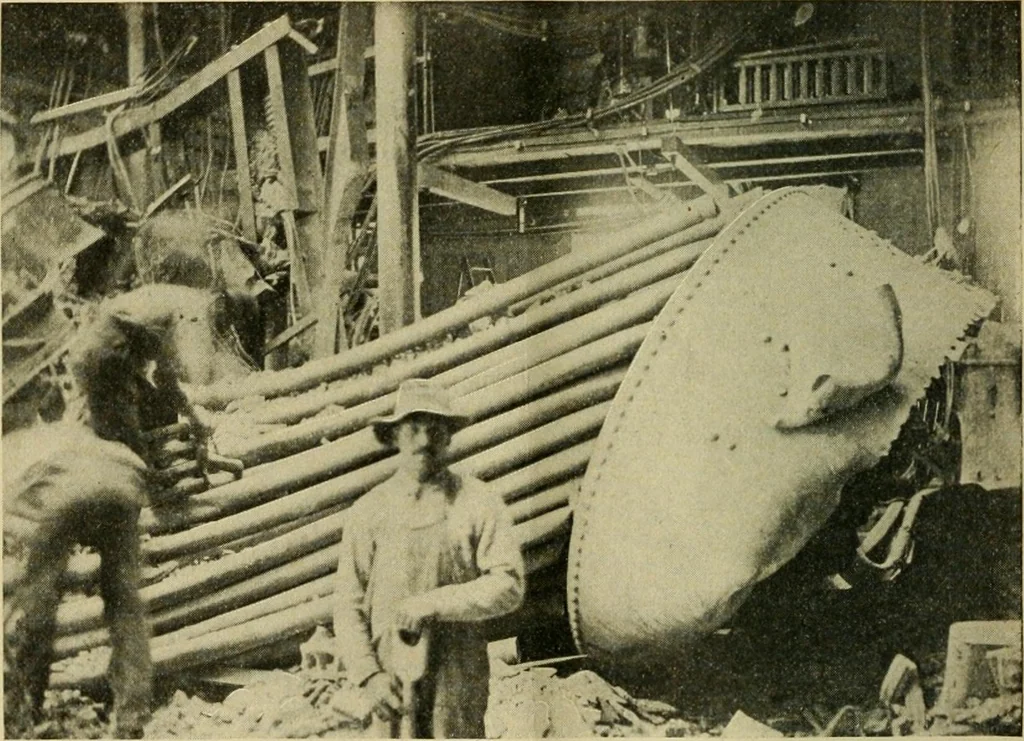 An illustration from The Locomotive, 1867, leaf 205