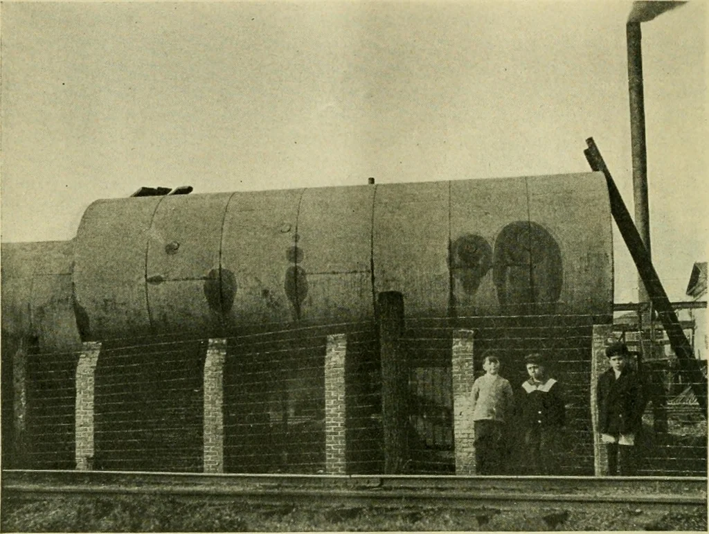 An illustration from The Locomotive, 1867, leaf 355