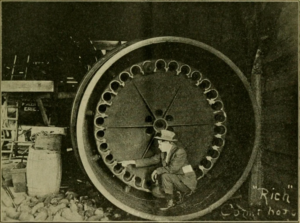 An illustration from The Locomotive, 1867, leaf 408