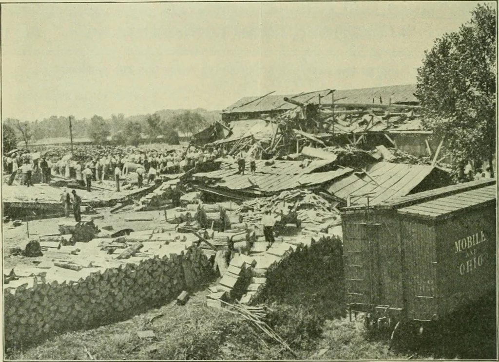 An illustration from The Locomotive, 1867, leaf 375