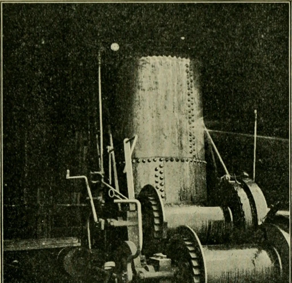 An illustration from The Locomotive, 1867, leaf 116