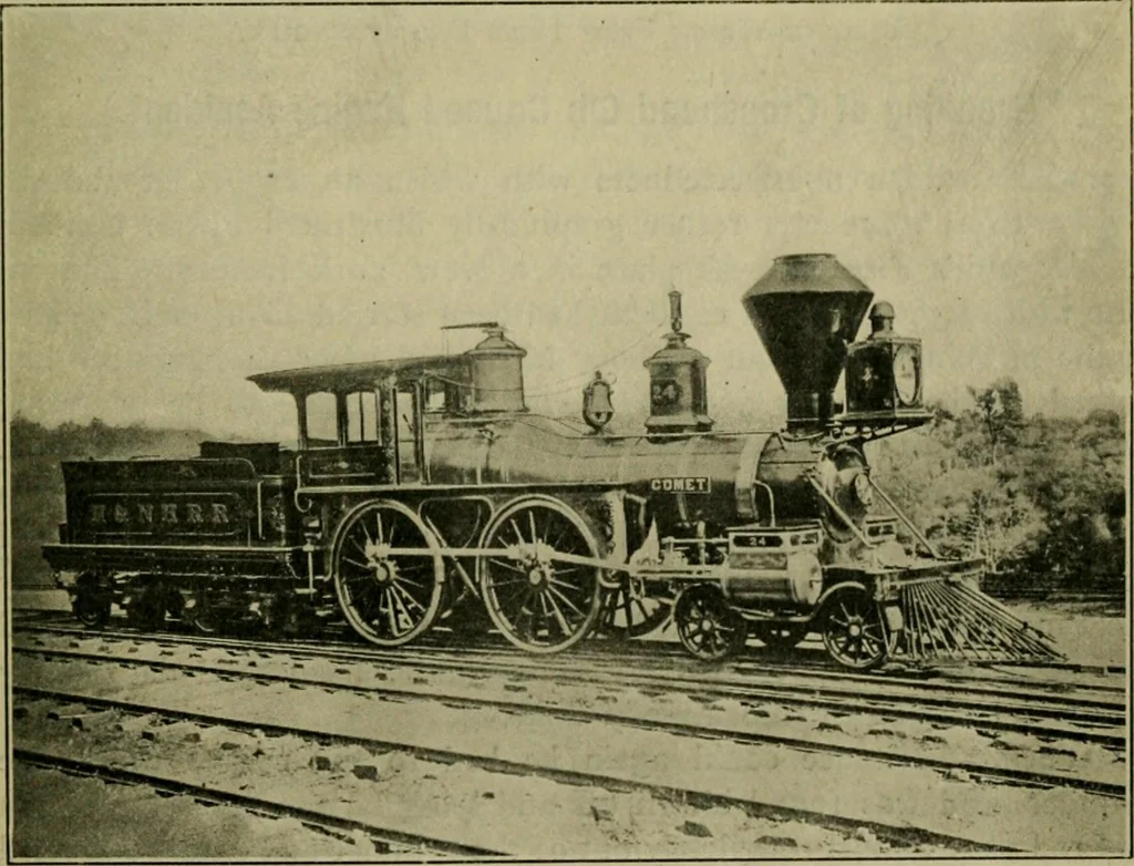 An illustration from The Locomotive, 1867, leaf 12