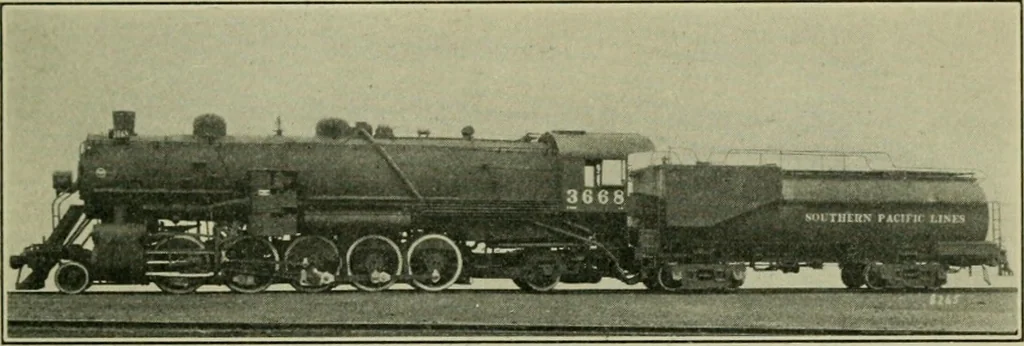 An illustration from The Locomotive, 1867, leaf 122