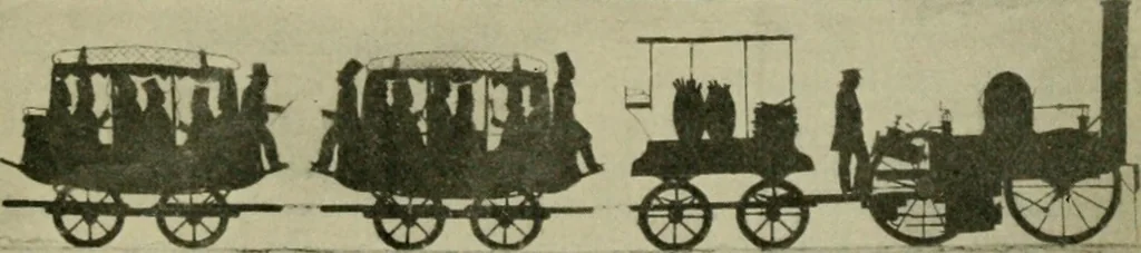 An illustration from The Locomotive, 1867, leaf 26