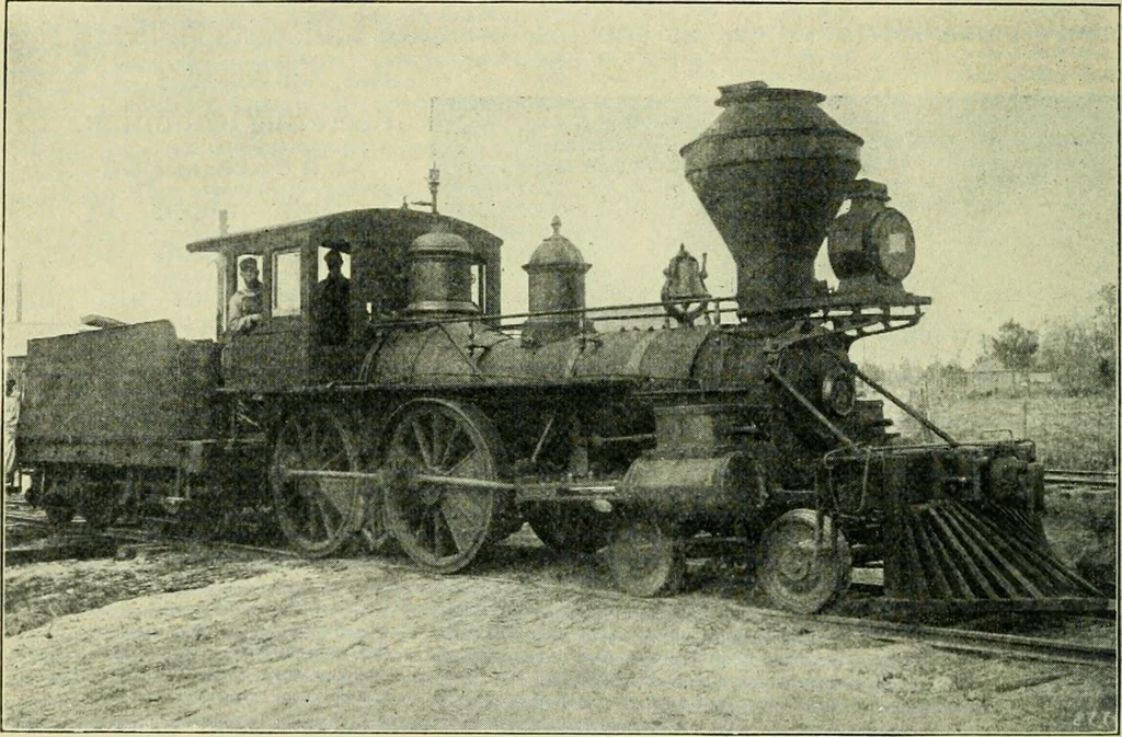 An illustration from The Locomotive, 1867, leaf 517