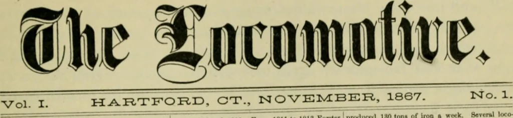 An illustration from The Locomotive, 1867, leaf 258
