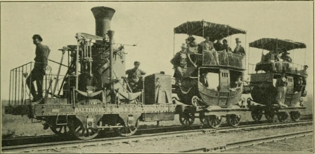 An illustration from The Locomotive, 1867, leaf 286