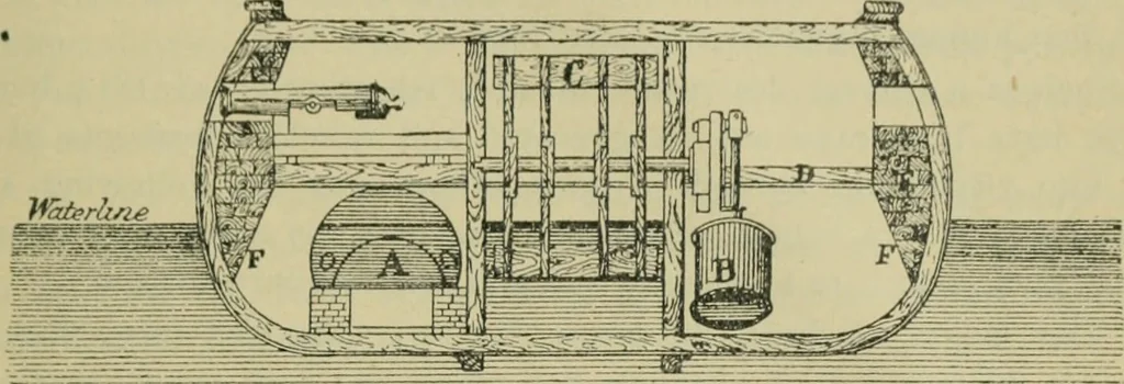 An illustration from The Locomotive, 1867, leaf 260