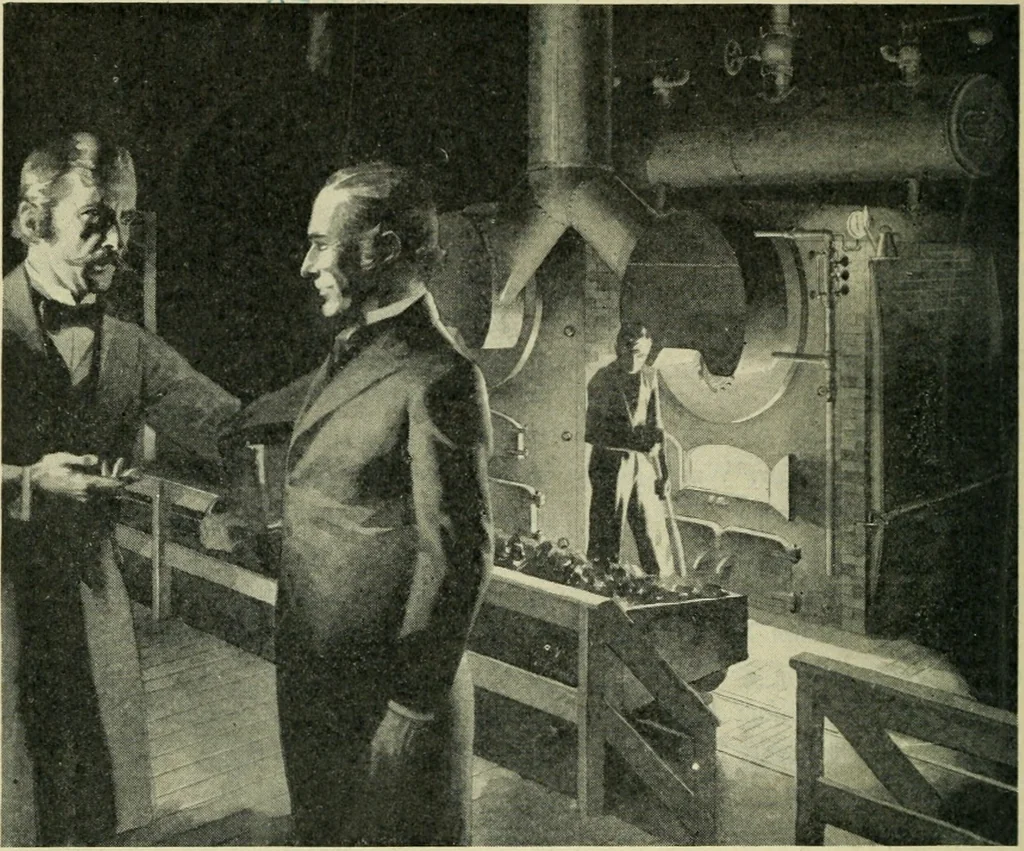 An illustration from The Locomotive, 1867, leaf 343