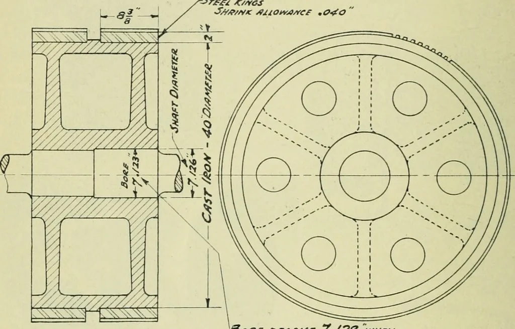 An illustration from The Locomotive, 1867, leaf 453