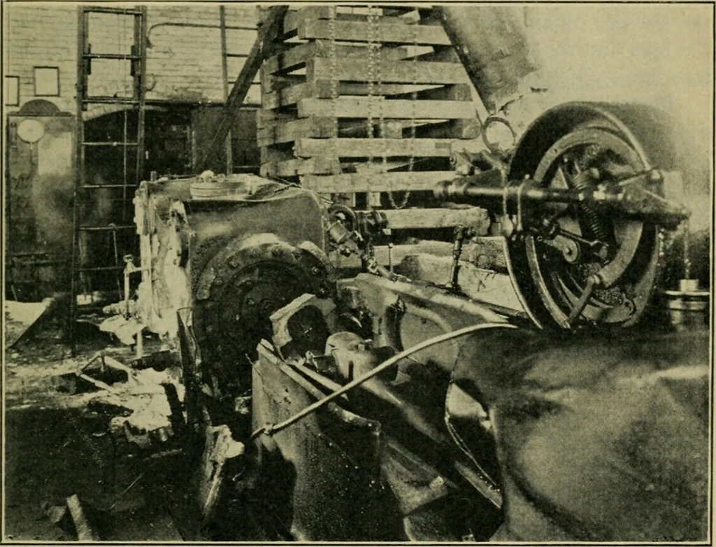 An illustration from The Locomotive, 1867, leaf 484
